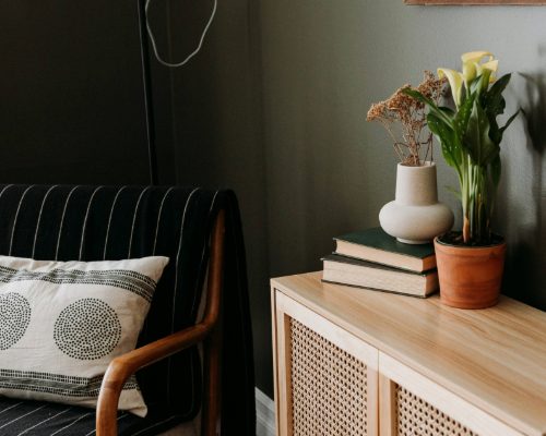Hypnotherapy treatment room
